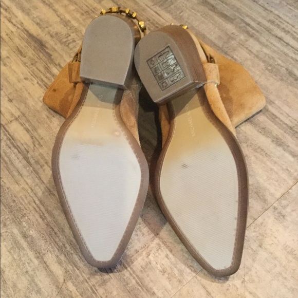 New Michael Kors Goldie Suede Stacked Booties - Picture 10 of 11